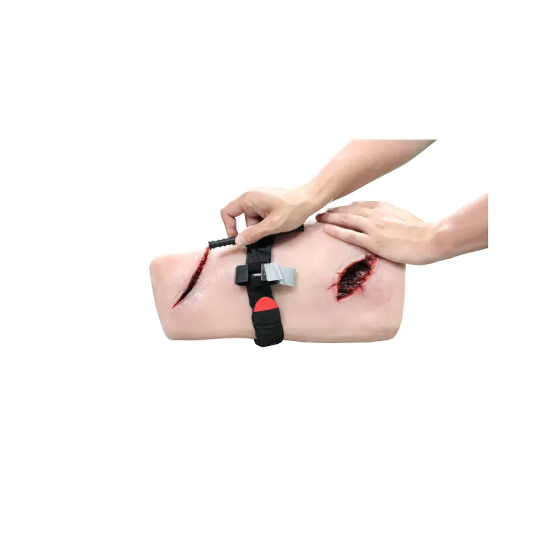 Trenażer do tamowania krwotoku (udo)