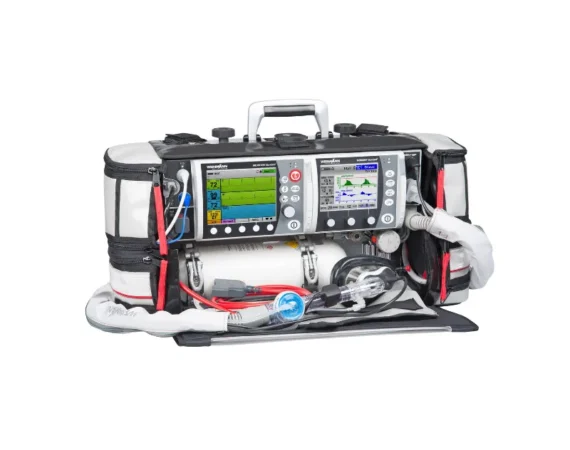 Respirator Weinmann z defibrylatorem transportowym Meducore Standard2