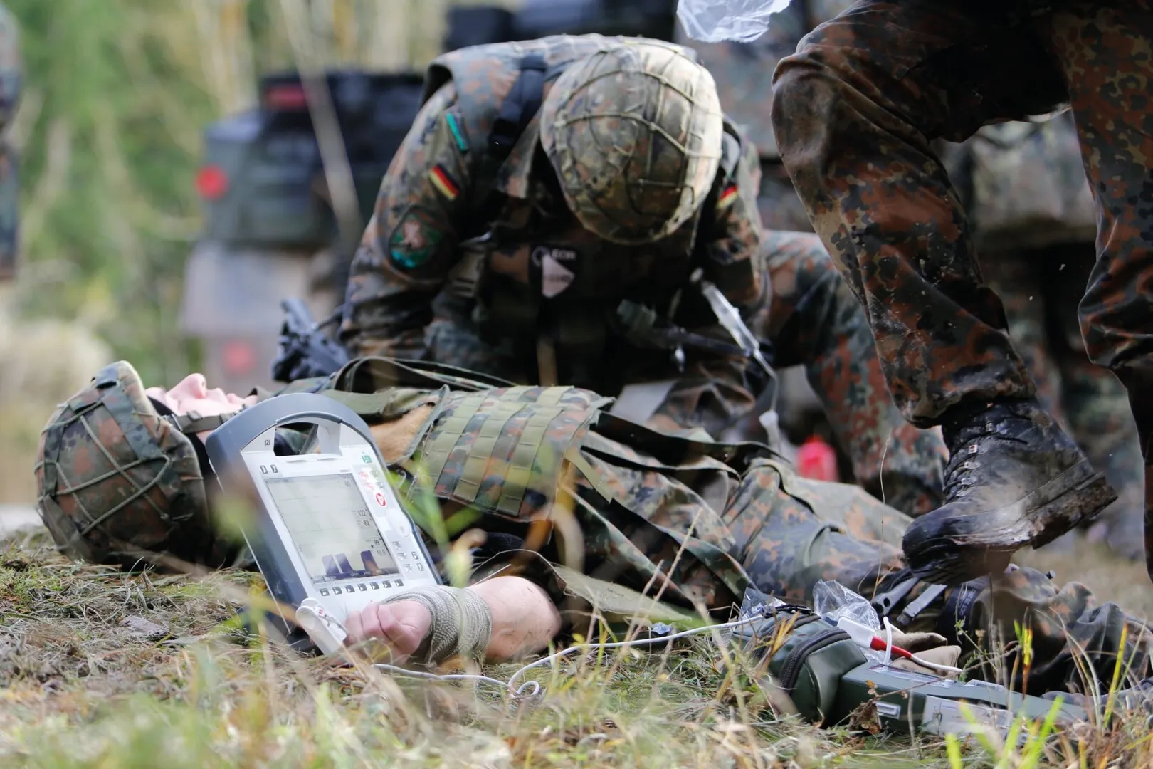 Sprzęt dla medycyny wojskowej